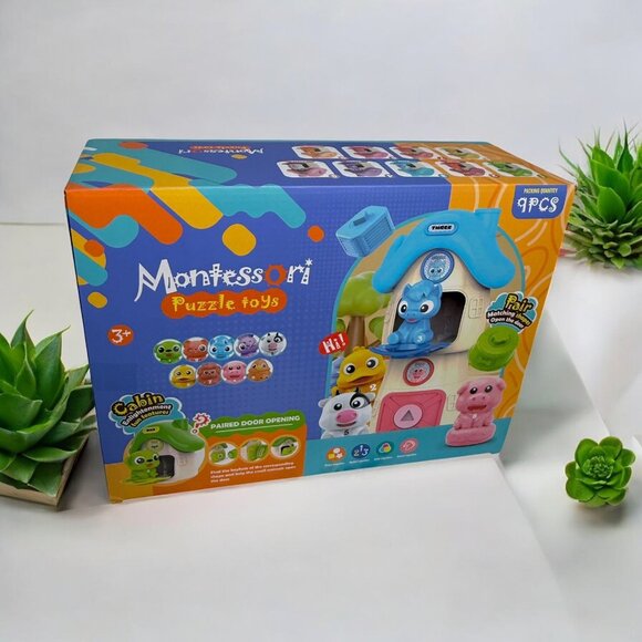 NEW 36PCS Montessori Learning Toys for Toddlers Educational Farmyard Animals - Picture 1 of 6